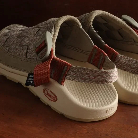 Chaco Shoes WMS SZ 7 Tan Canyon Woven Clog Outdoor Hiking Casual Gorpcore NWOT - Picture 7 of 15